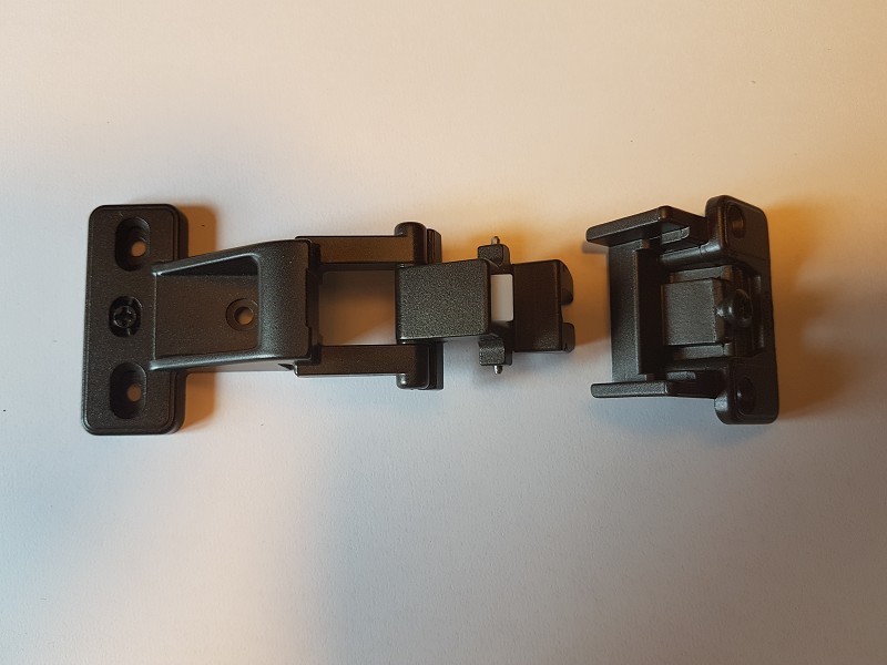 1 x VORWERK Hettich Scharnier Topfband Möbelband Topfscharnier Braun NEU 11530016 - 4405/72 VEK22