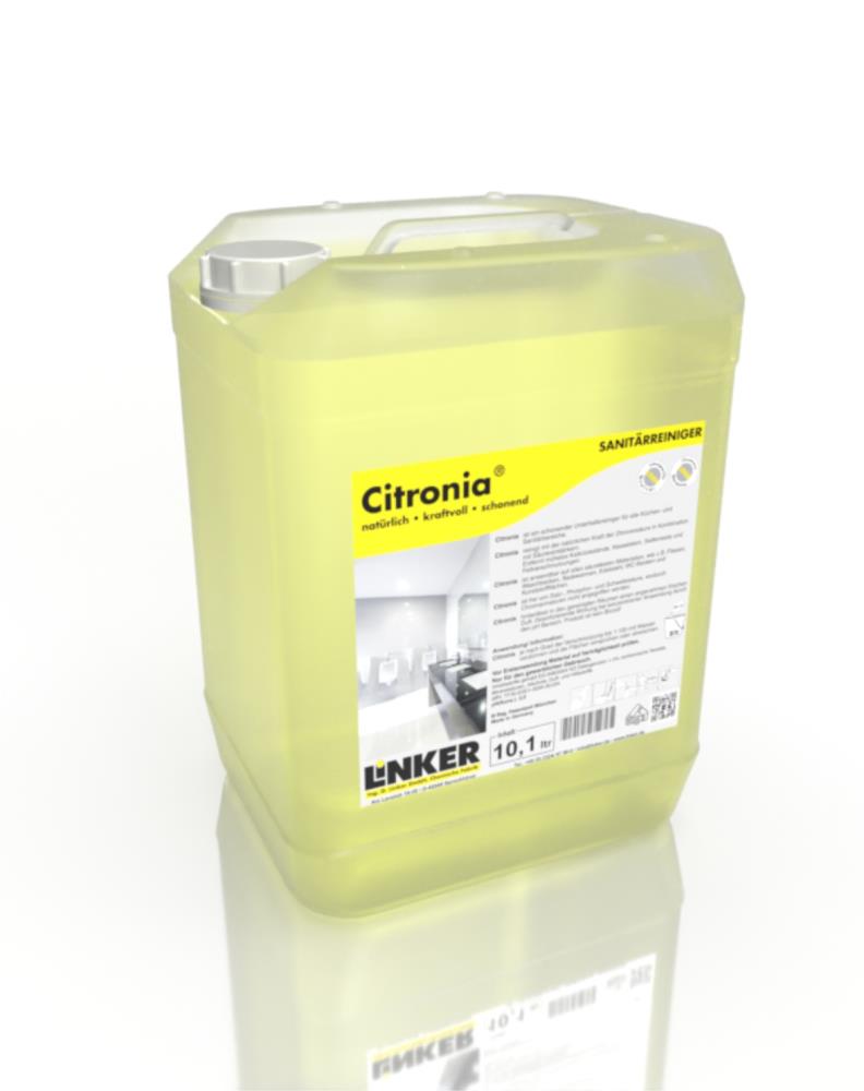 Linker Chemie Citronia® Sanitärunterhaltsreiniger 10,1 Liter Linker Chemie Citronia® Sanitärunterhaltsreiniger 10,1 Liter