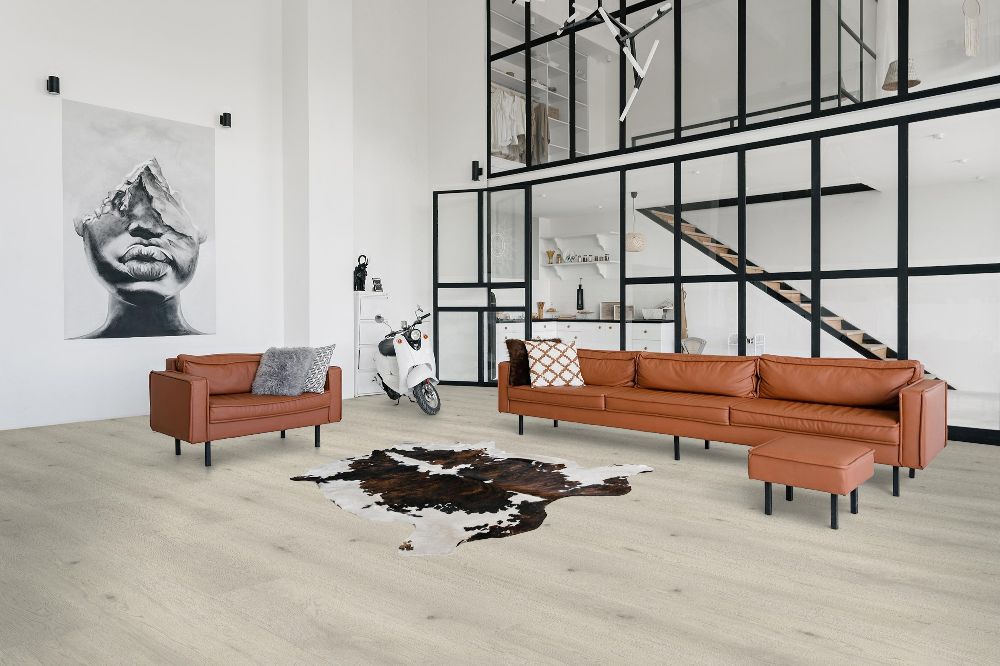 5 mm Click-Vinyl CHECK One 2492 Mühlenfeld Oak inkl. Tritschall Premium Breit VPE: 2,235 m²