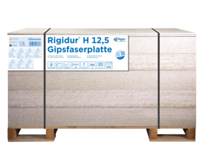 Rigips Rigidur H Gipsfaserplatte Kleinformat 1500x1000x12,5 mm - 1,5 qm
