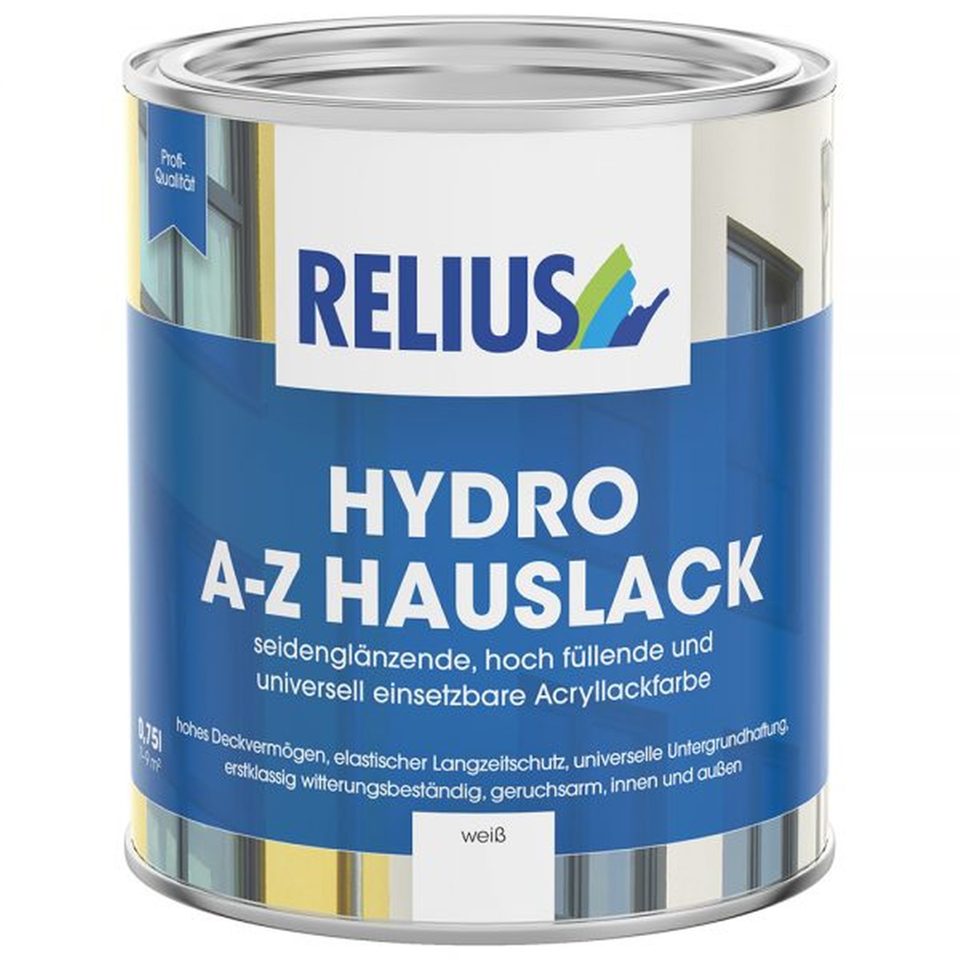 Relius Hydro A-Z Hauslack Bautenlack weiß