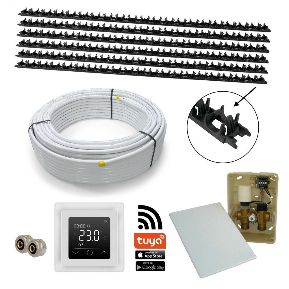 HWT CLAMP Wandheizung Set & E-Regelbox Mobile HWT CLAMP Wandheizung Set & E-Regelbox Mobile