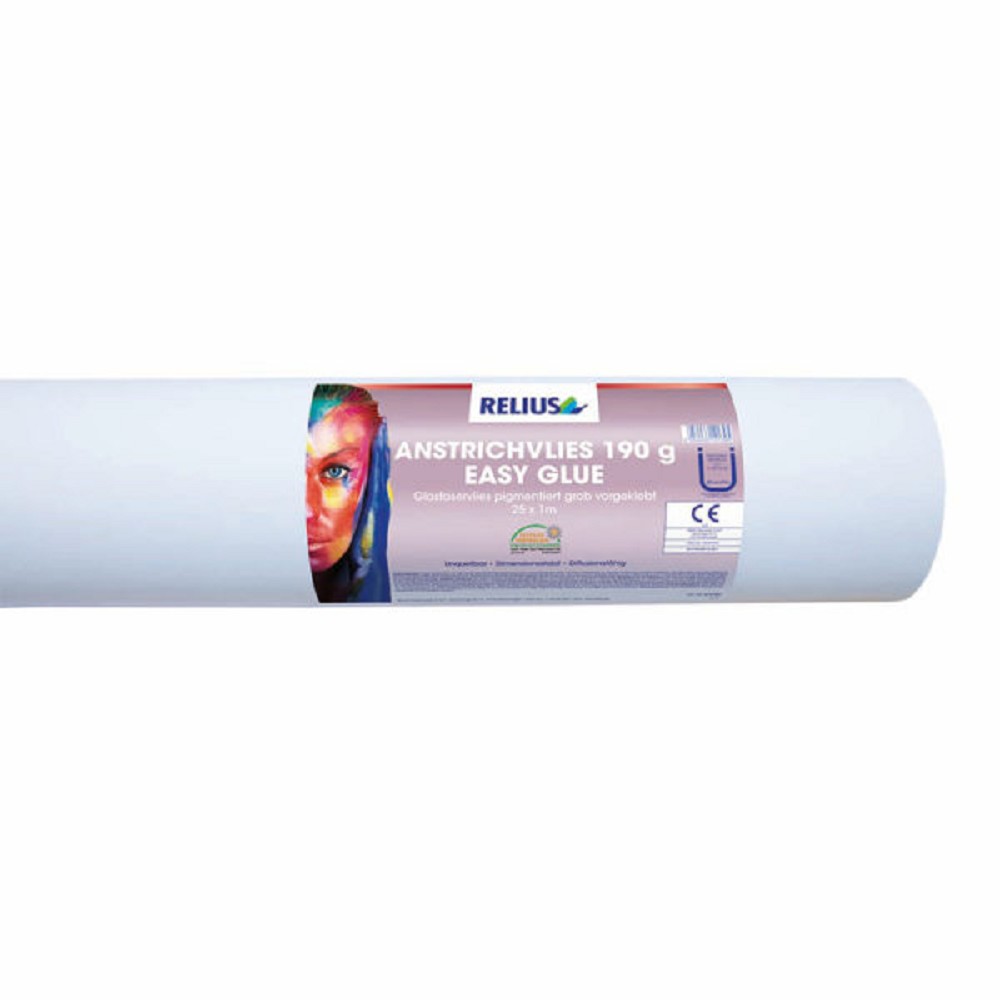 Relius Anstrichvlies pigmentiert 190 g 1 m x 50 m, grob 50 q