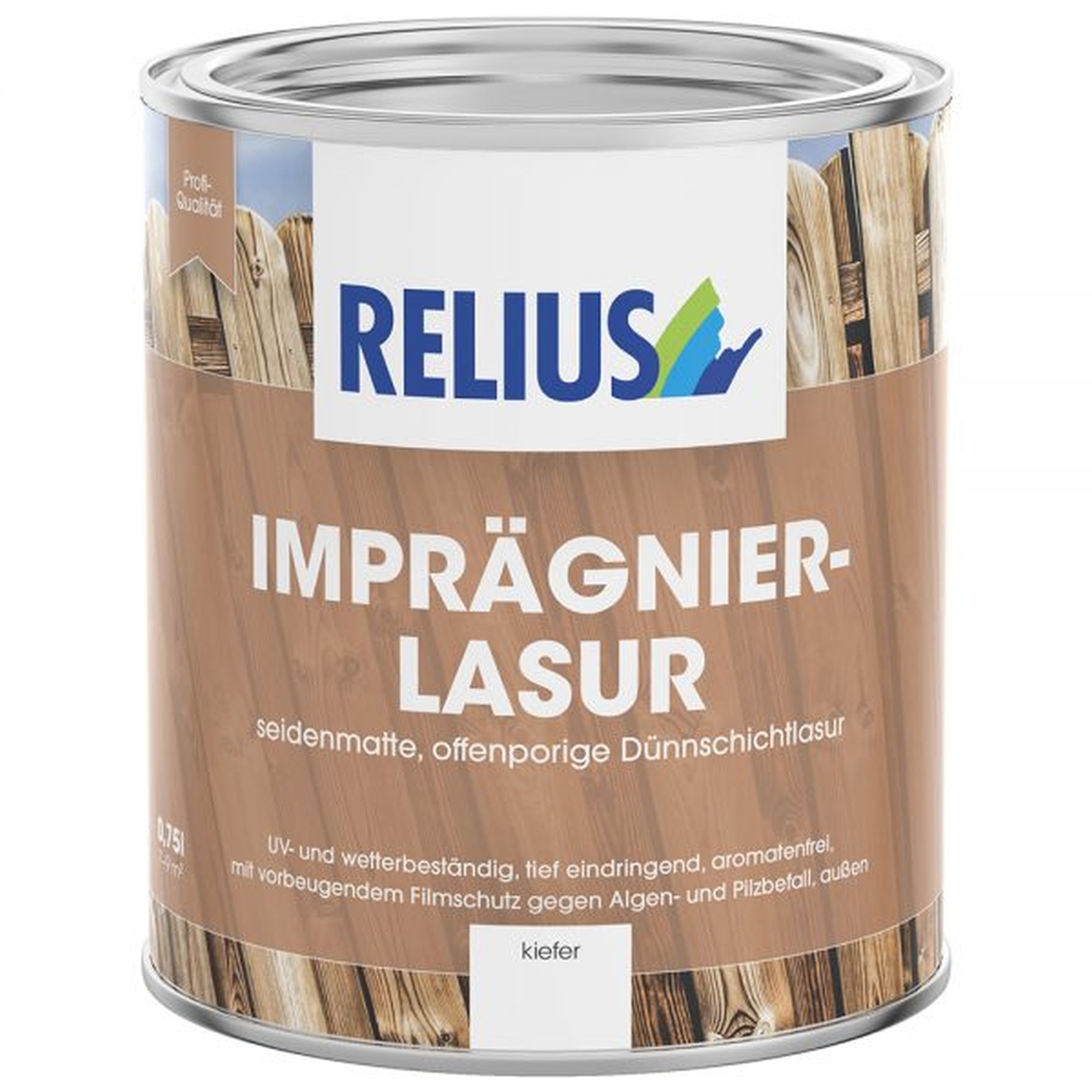 Relius Imprägnierlasur kastanie 0,75 Liter