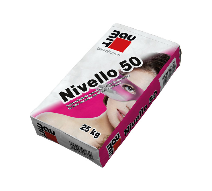 Baumit Nivelliermasse Ausgleichsmasse Nivello 50 25 kg