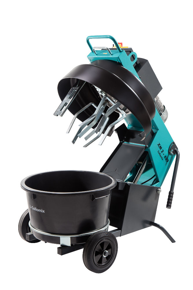 Collomix Zwangsmischer XM 2 - 650 1,5 kW Kübel 65 Liter