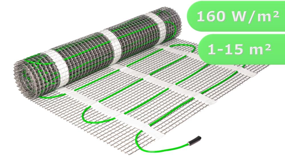 HWT Fußbodenheizung elek. Comfort TWIN 160W/m² ohne Regelung HWT Fußbodenheizung elek. Comfort TWIN 160W/m² ohne Regelung
