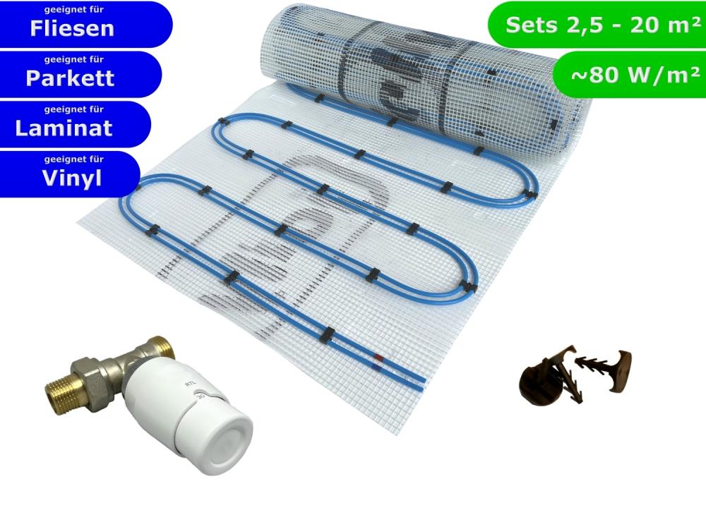 HWT Fußbodenheizung Set Duo & RTL-Ventil HWT Fußbodenheizung Set Duo & RTL-Ventil