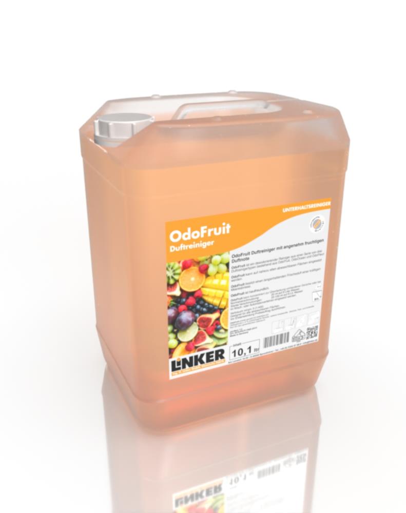Linker Chemie Odo-Serie Fruit desodorierender Reiniger Duftreiniger 10,1 Liter