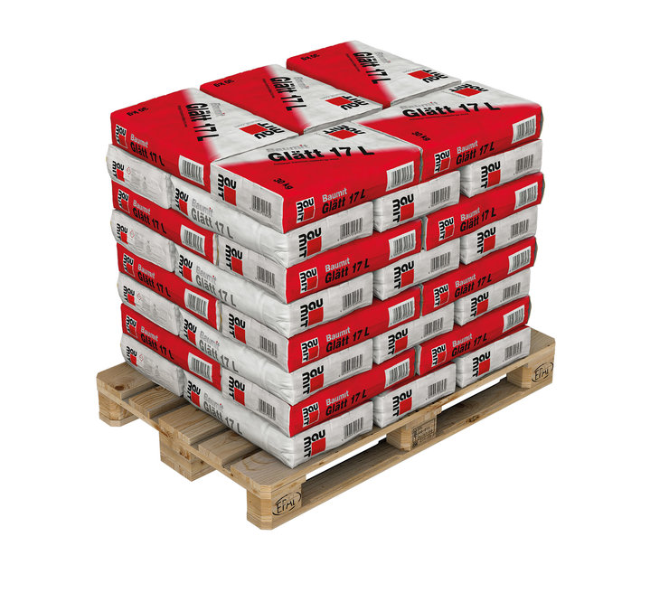 40 x Baumit Gipsleicht-Glättputz Glätt 17 L 30kg