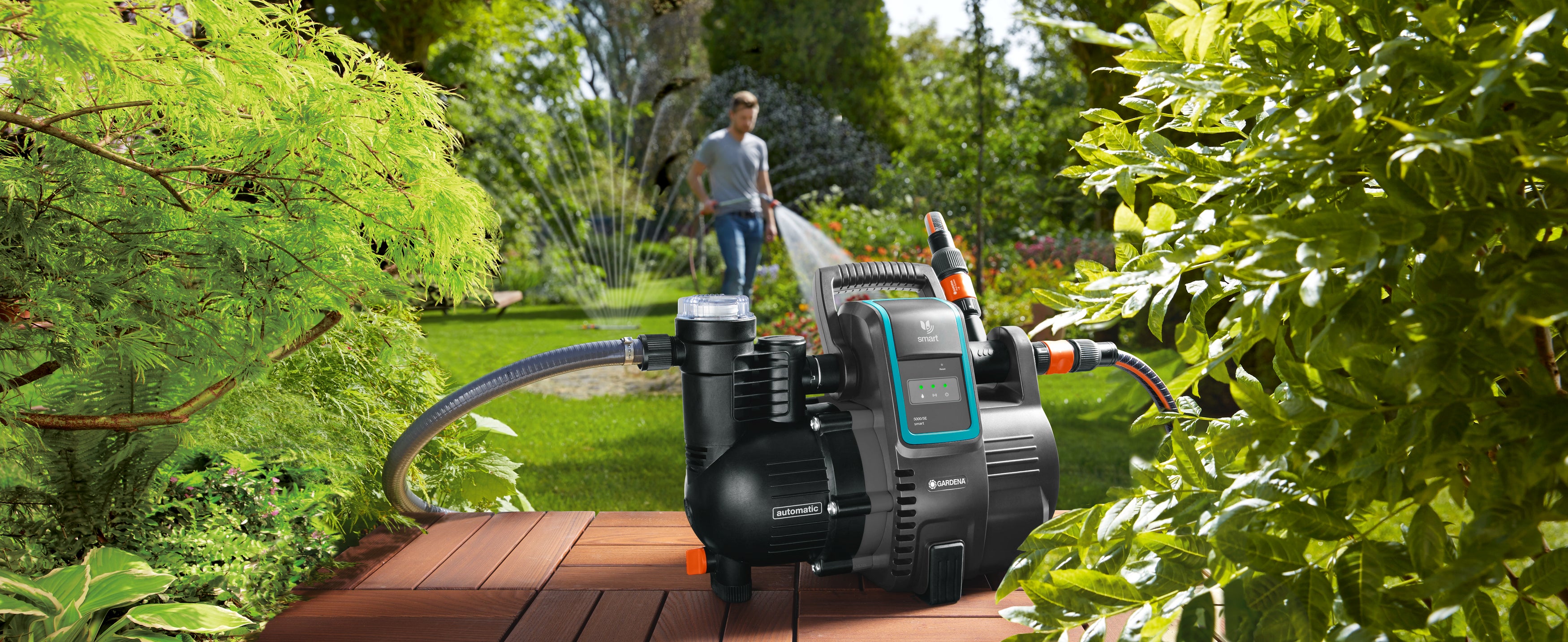 Gardena Smart Pressure Pump Hauswasserautomat schwarz #19080-20.