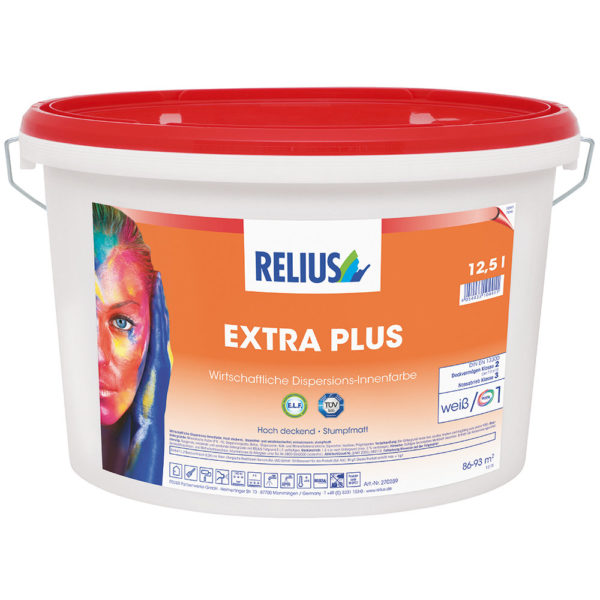 Relius Extra Plus Airless Wandfarbe naturweiß / Basis 1
