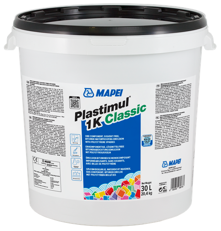 Mapei Plastimul 1k Classic Bitumen Dickbeschichtung 30 L Abdichtung