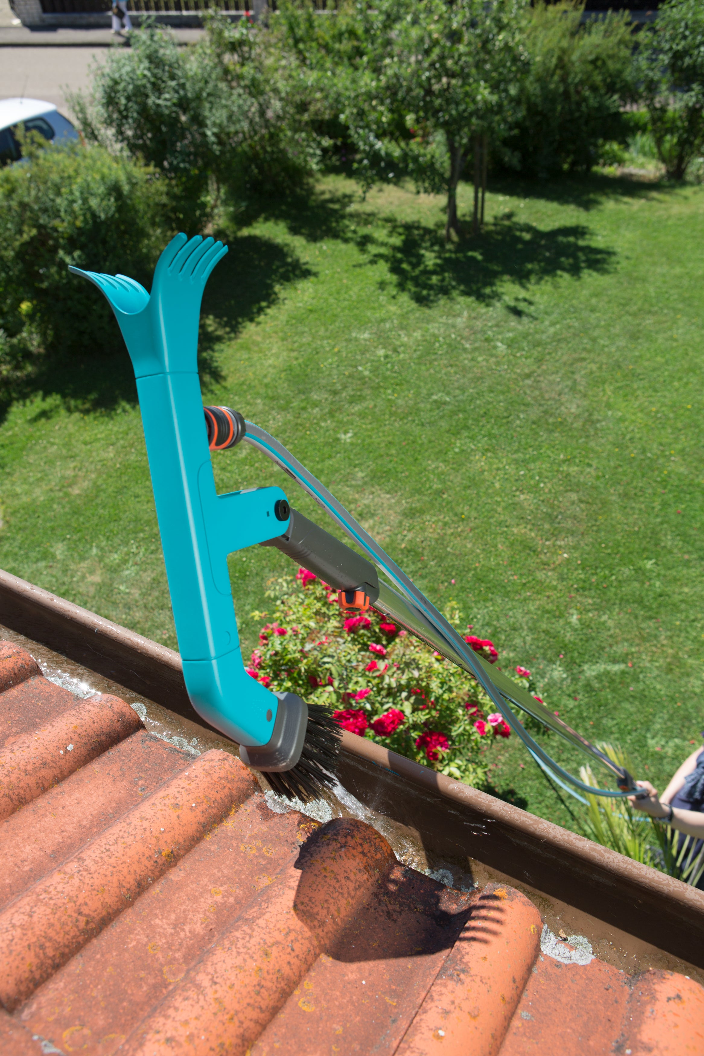 Gardena Combisystem-Dachrinnenreiniger 450x340 mm #03651-20.