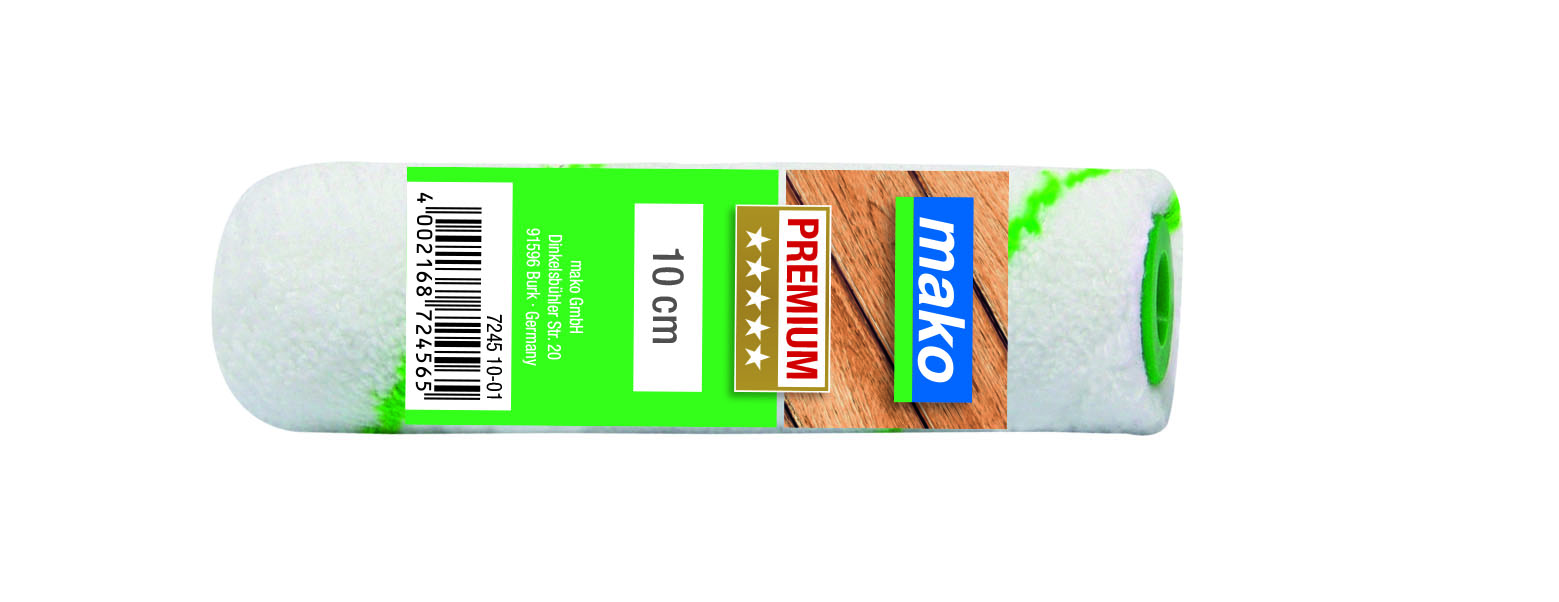 Lasurroller Ersatzwalzen Mikrofaser extra kurz PREMIUM, 10 cm