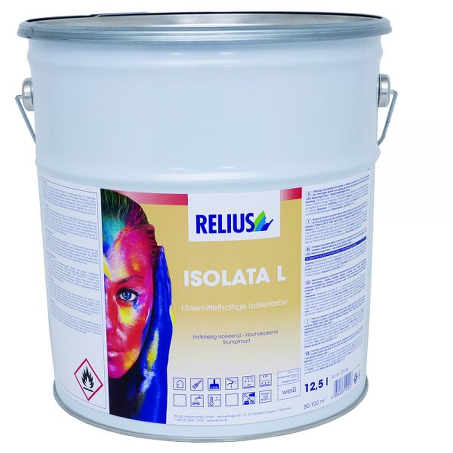 Relius Isolata L Wandfarbe weiß