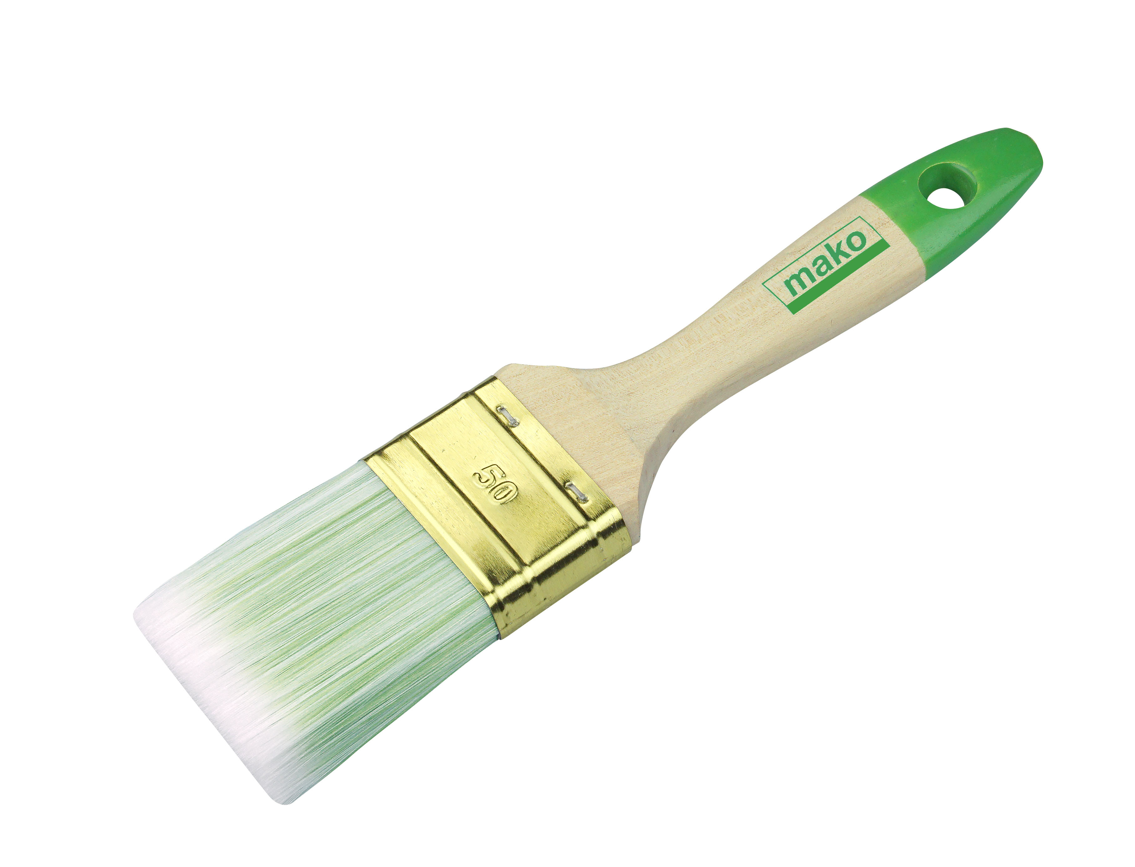 mako Lasur-Flachpinsel PREMIUM 9. Stärke Holzgriff