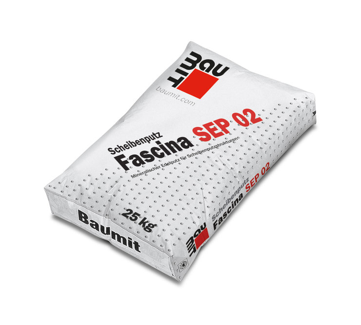 Baumit Edelputz Fascina SEP 02 Körnung 0-2mm weiß 25kg