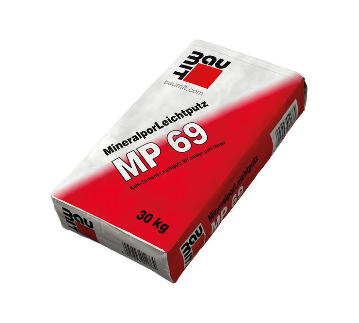 Baumit Mineralpor-Leichtputz MP 69 30kg Baumit Mineralpor-Leichtputz MP 69 30kg