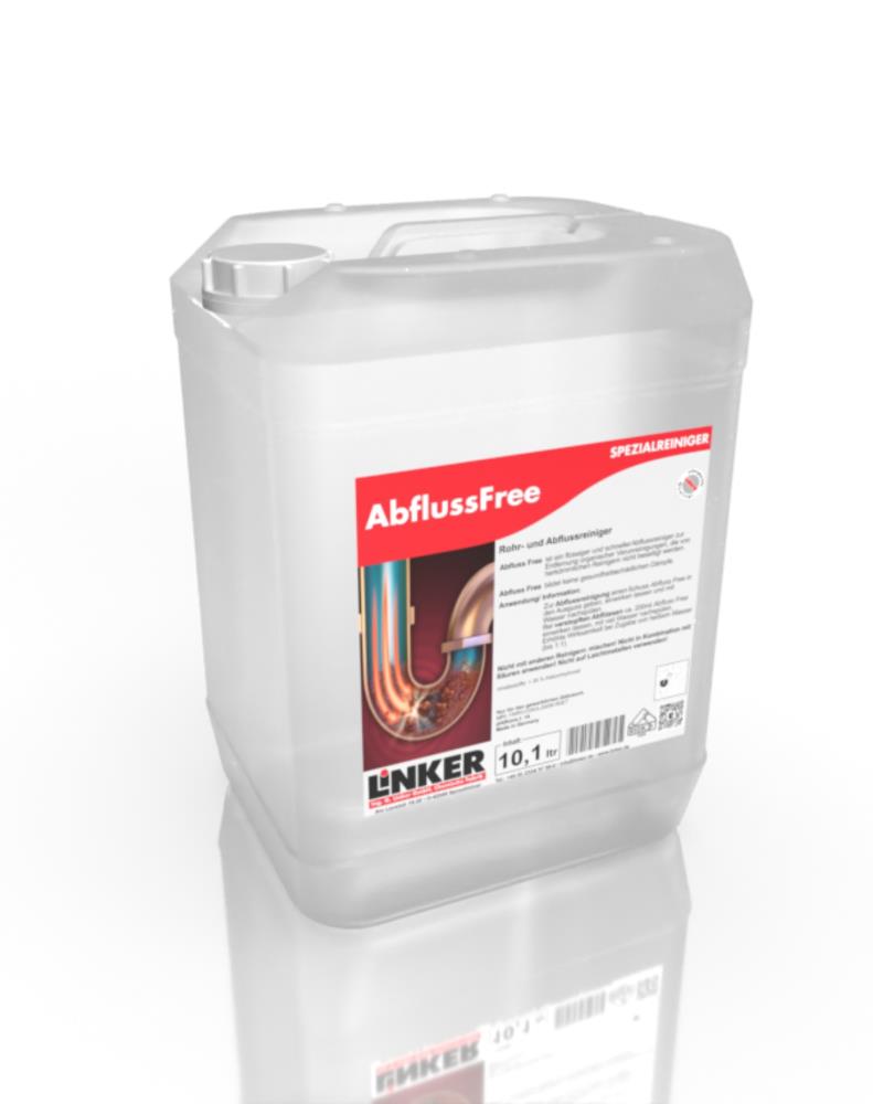 Linker Chemie Abfluss Free Abflussreiniger 10,1 Liter Linker Chemie Abfluss Free Abflussreiniger 10,1 Liter