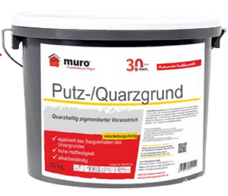 muro Putzgrund LF verarbeitungsfertig quarzgefüllt weiss 6 kg muro Putzgrund LF verarbeitungsfertig quarzgefüllt weiss 6 kg
